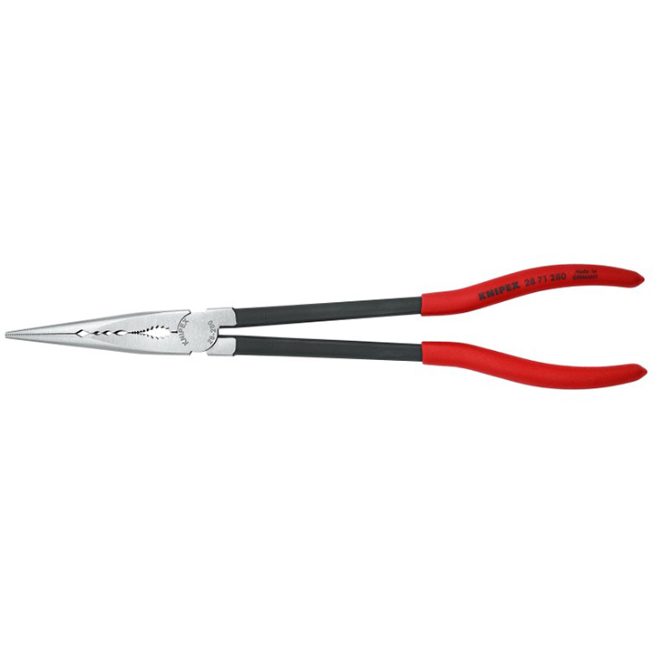 Knipex Extra Long Needle-Nose Straight Jaws Pliers (11")