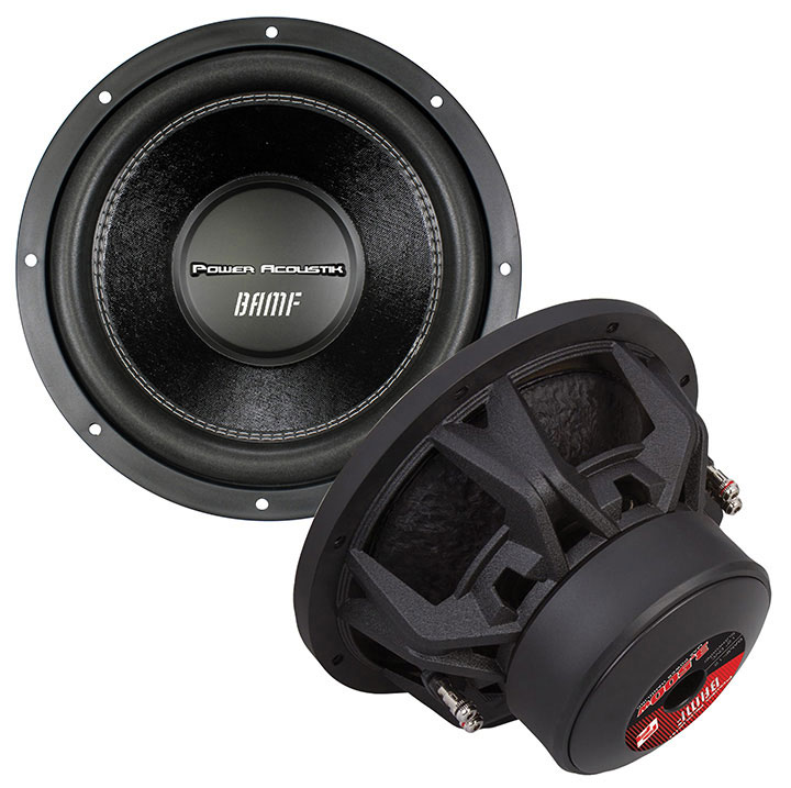 BAMF122 Power Acoustik 12" Sub Woofer Dual 2 ohm 3500 Watts Max