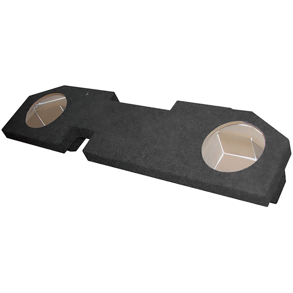 QPower Dodge 4-Door ’02-’26 Dual 12″ Sealed Empty Woofer Enclosure