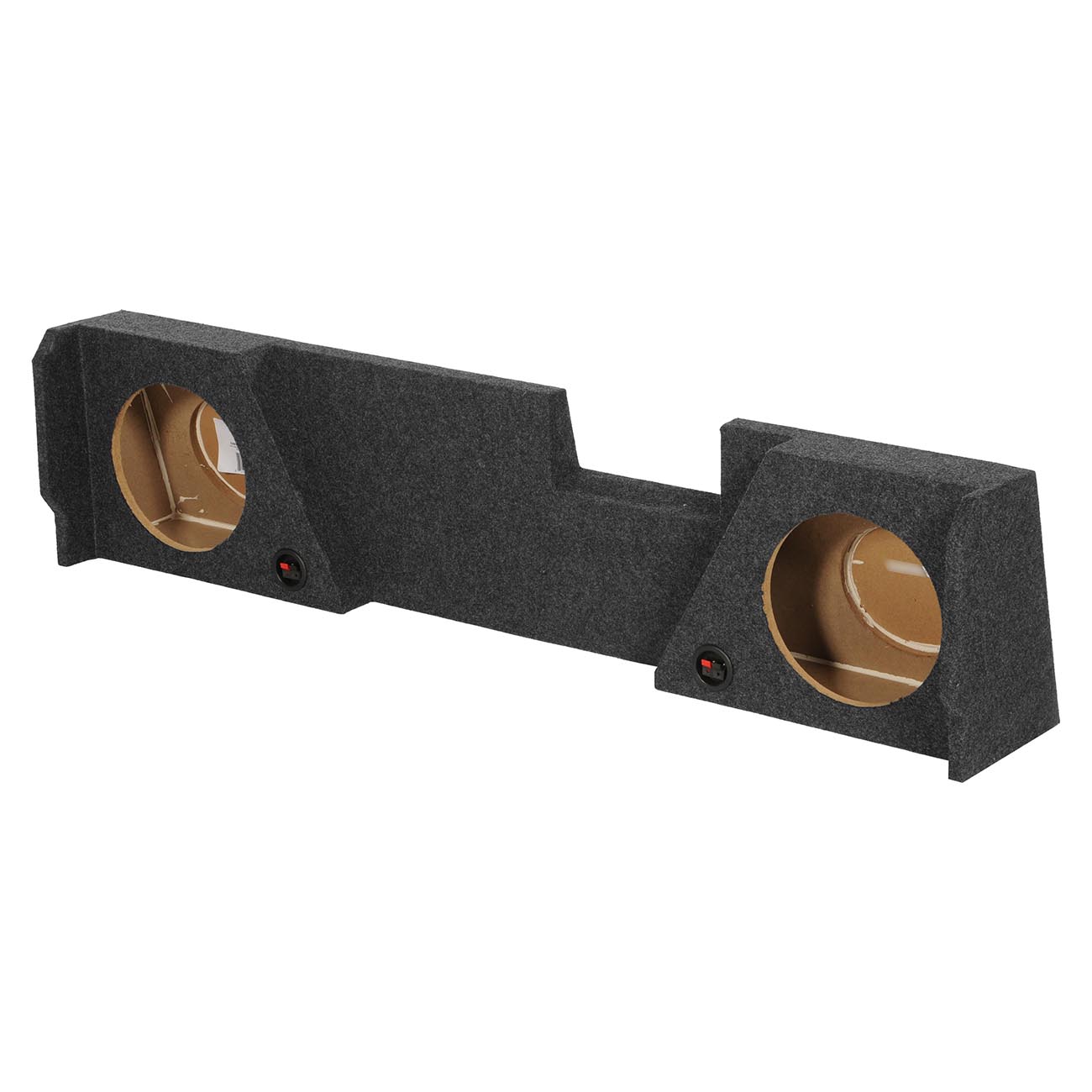 QPower GMC/Chevy Double Cab '14-'18 Dual 12" Empty Woofer Box