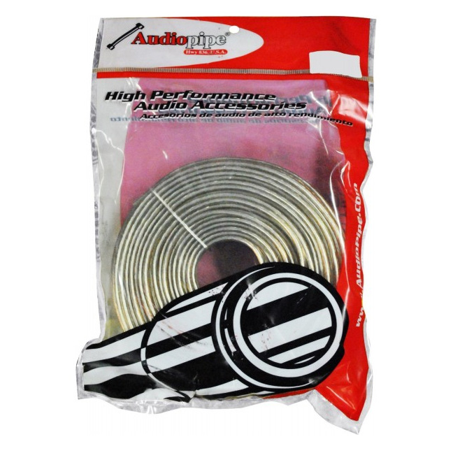Audiopipe Speaker Wire 14-Gauge 100 Foot Poly Bagged - Clear Insulation
