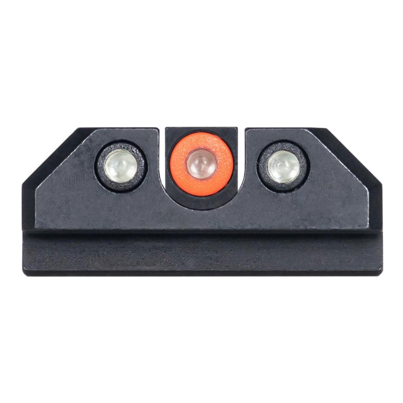 Night Fision Night Sight Set for CZ-USA P-07/P-09 Orange Tritium Front Ring/U-Notched Tritium Black