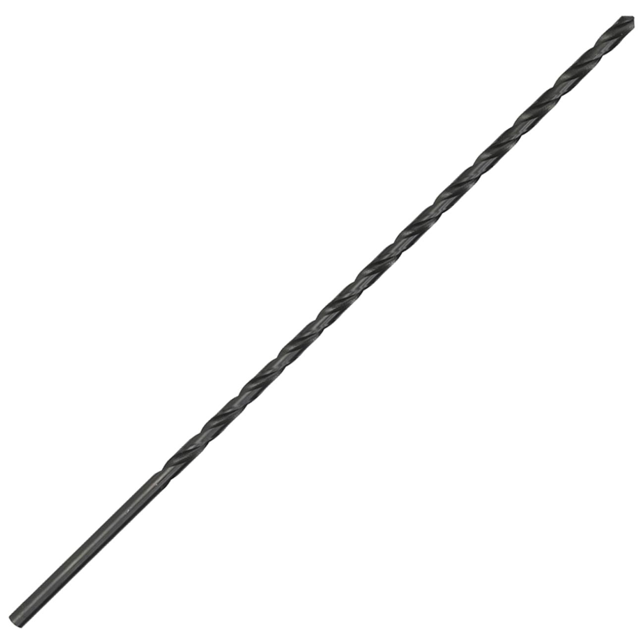 DRILL AMERICA 17/32" x 12" HSS Extra Long Drill Bit with 1/2-Shank Drill Bit