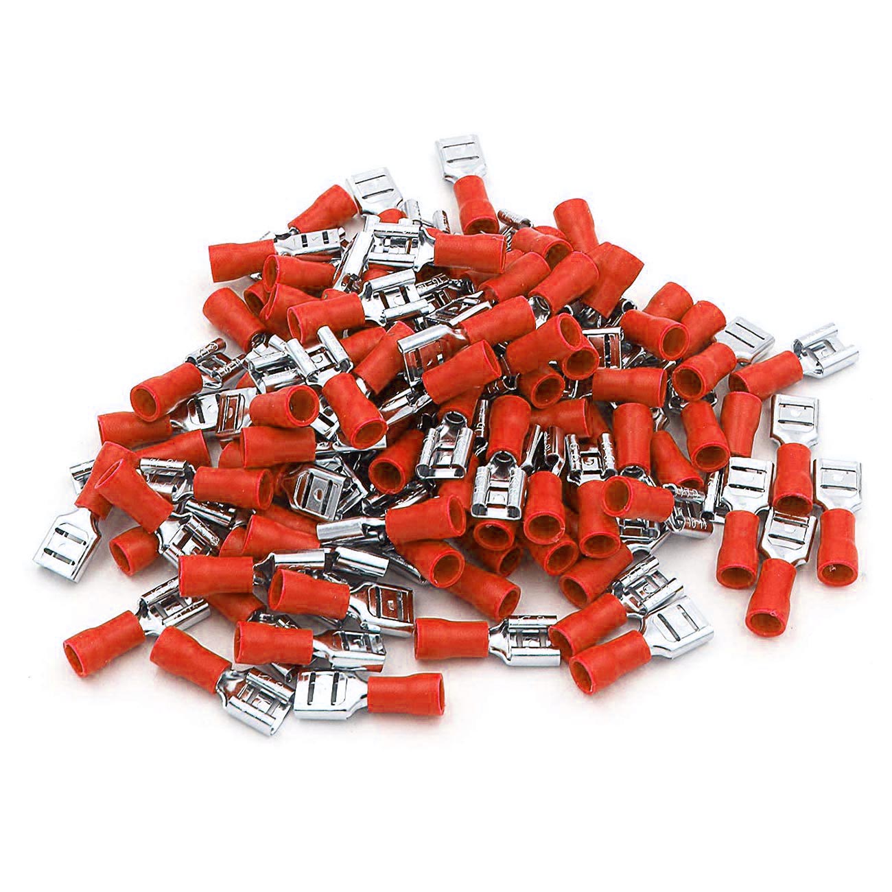 XScorpion Female Quick Disconnect 18/22ga - Red (100 pack)