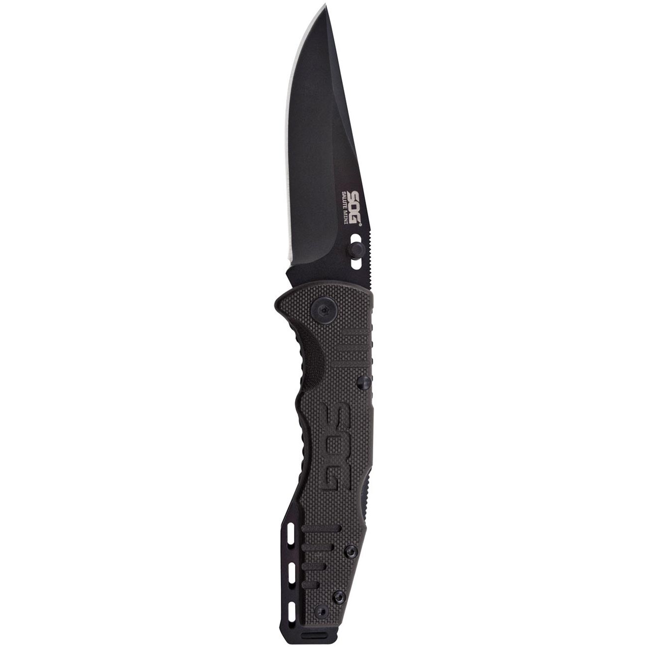 SOG Salute Mini 3.1″ Folding Knife (Black Oxide)
