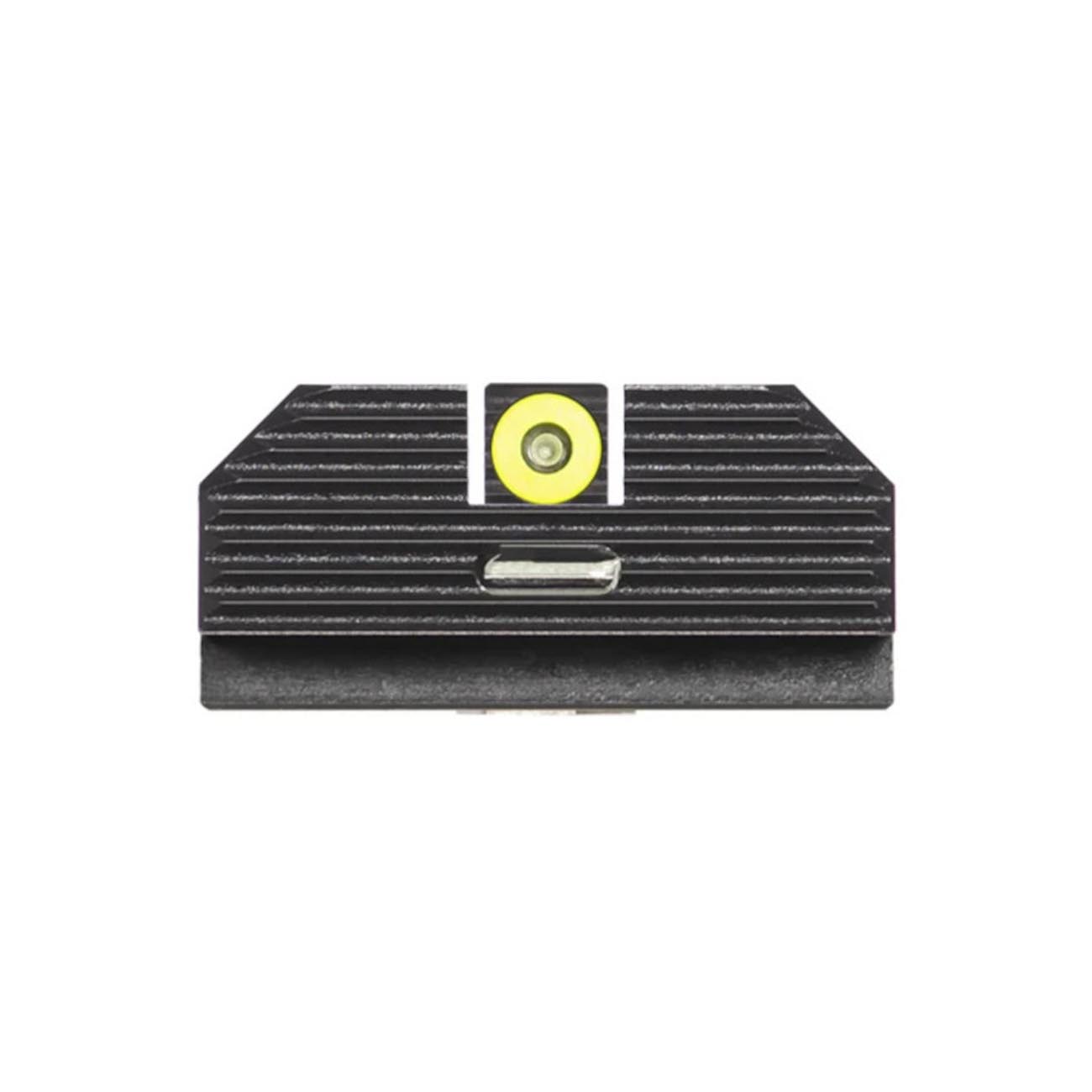 Night Fision Night Sight Set for Glock 17/19/34 Yellow Front Ring/Black Rear Rings