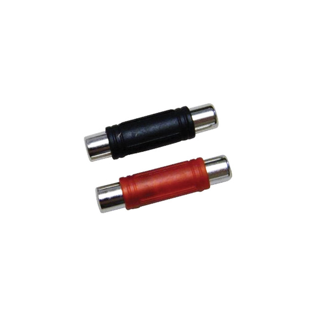 Installation Solution RCA Female to Female Nickel Plated Connectors (5 Red/5 Black)