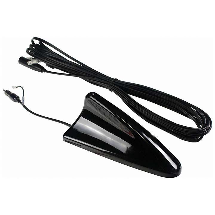 Nippon Roof Mount 'Shark Fin' AM/FM Antenna with Built-in Amplifier