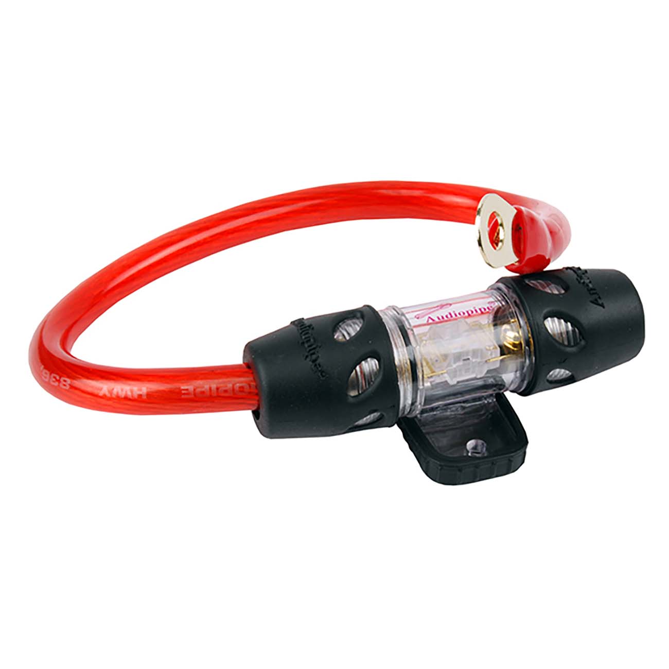 Audiopipe AFC Fuse Holder with 80A Fuse & 1ft. 4ga. Cable