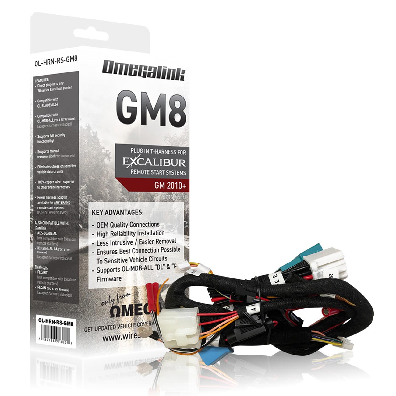 Omegalink T-Harness for Remote Start - for select GM Press To Start models (2010 - 2024)