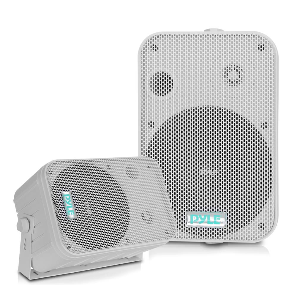 Pyle 6.5" Indoor / Outdoor 2-Way Speakers (White)