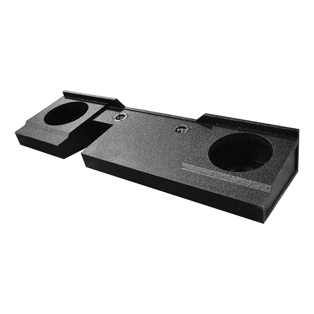 QPower "QBOMB" Ford F-150 Super Crew Cab '04-'08 Dual 12" Empty Woofer Box