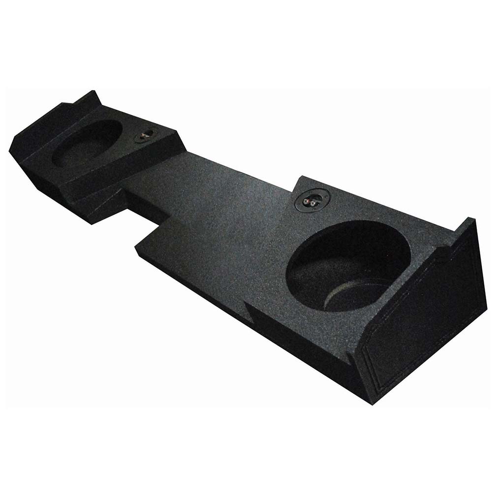 QPower "QBOMB" Chevy/GMC Double Cab '14-'18 Dual 10" Empty Woofer Box