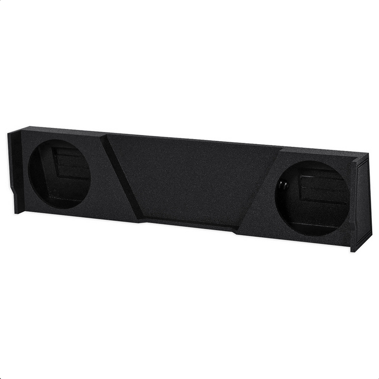 QPower "QBOMB" Chevy/GMC Extended Cab "High Transmission" '07-'13 Dual 12" Empty Woofer Box