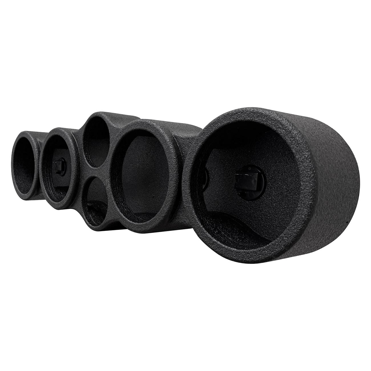 QPower “QBOMB” Sealed Empty Speaker Pod for (4) 6.5" Speakers & (2) 3" Tweeters