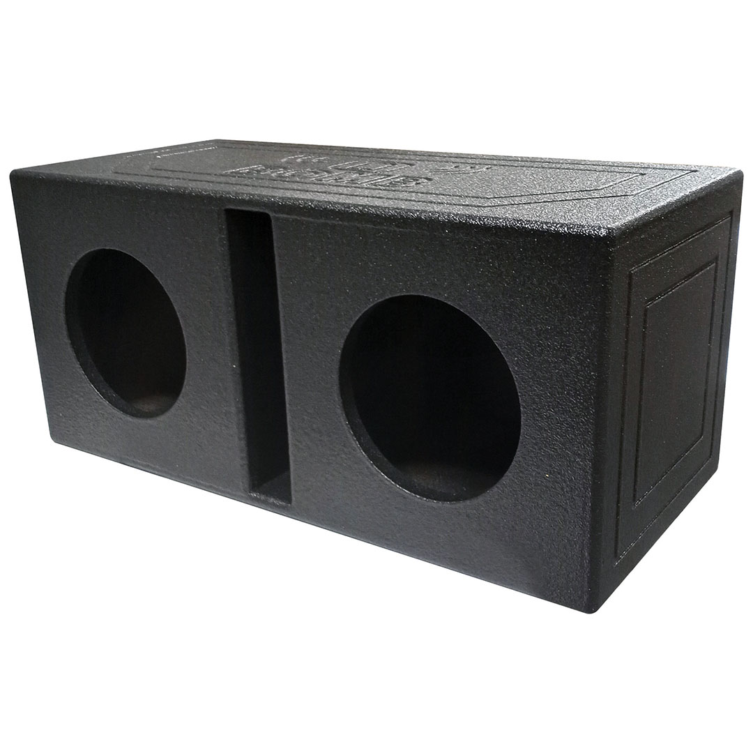 QPower "QBOMB" Dual 8" Slot-Ported Empty Woofer Enclosure