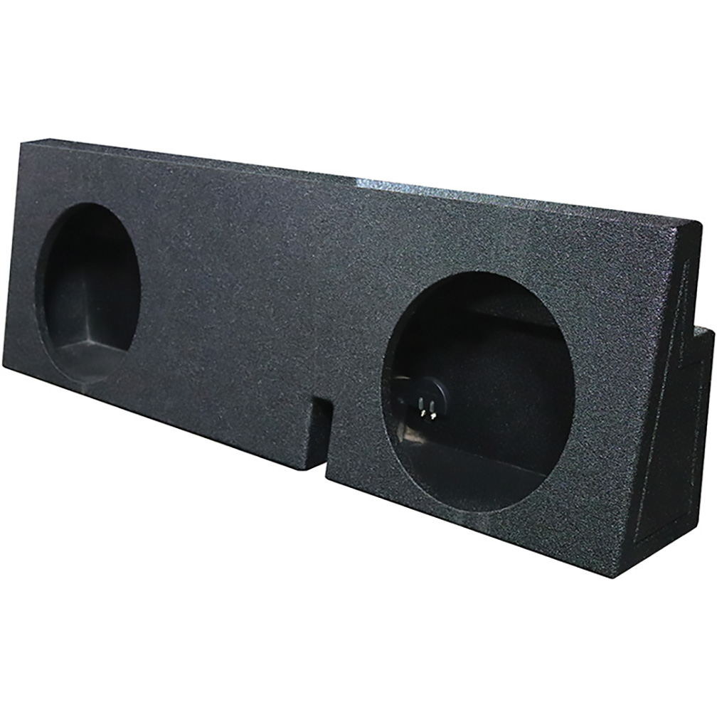 QPower "QBOMB" Toyota Tacoma Double Cab '05-'19 Dual 10" Sealed Woofer Box
