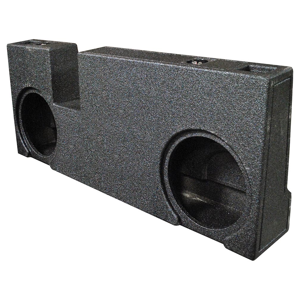 Qpower “Q-Bomb” Toyota Tundra Double Cab '07 - '26 Dual 10” Ported Woofer Enclosure