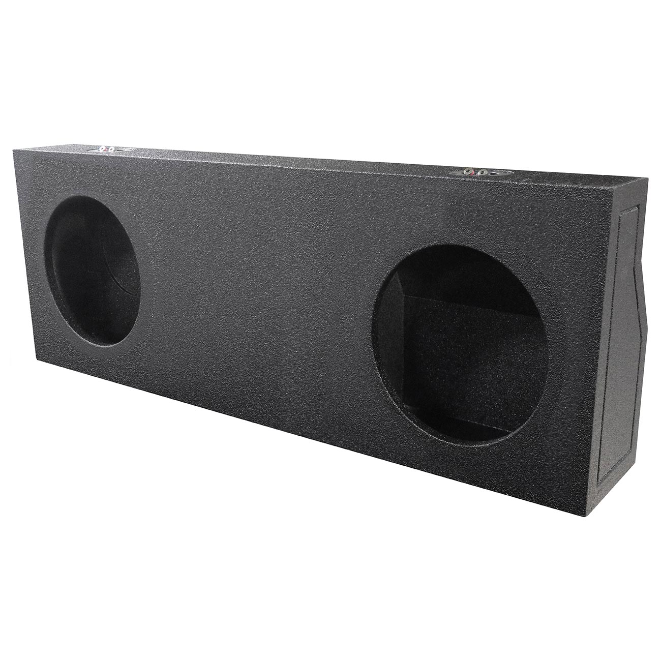 QPower “QBOMB” ’22-’26 Toyota Tundra Crew Max Dual 10″ Sealed Empty Woofer Enclosure (Non-Hybrid)