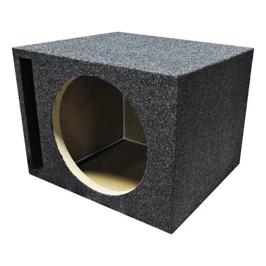Single 10″ Slot Ported Vented Heavy Duty Empty Woofer Enclosure