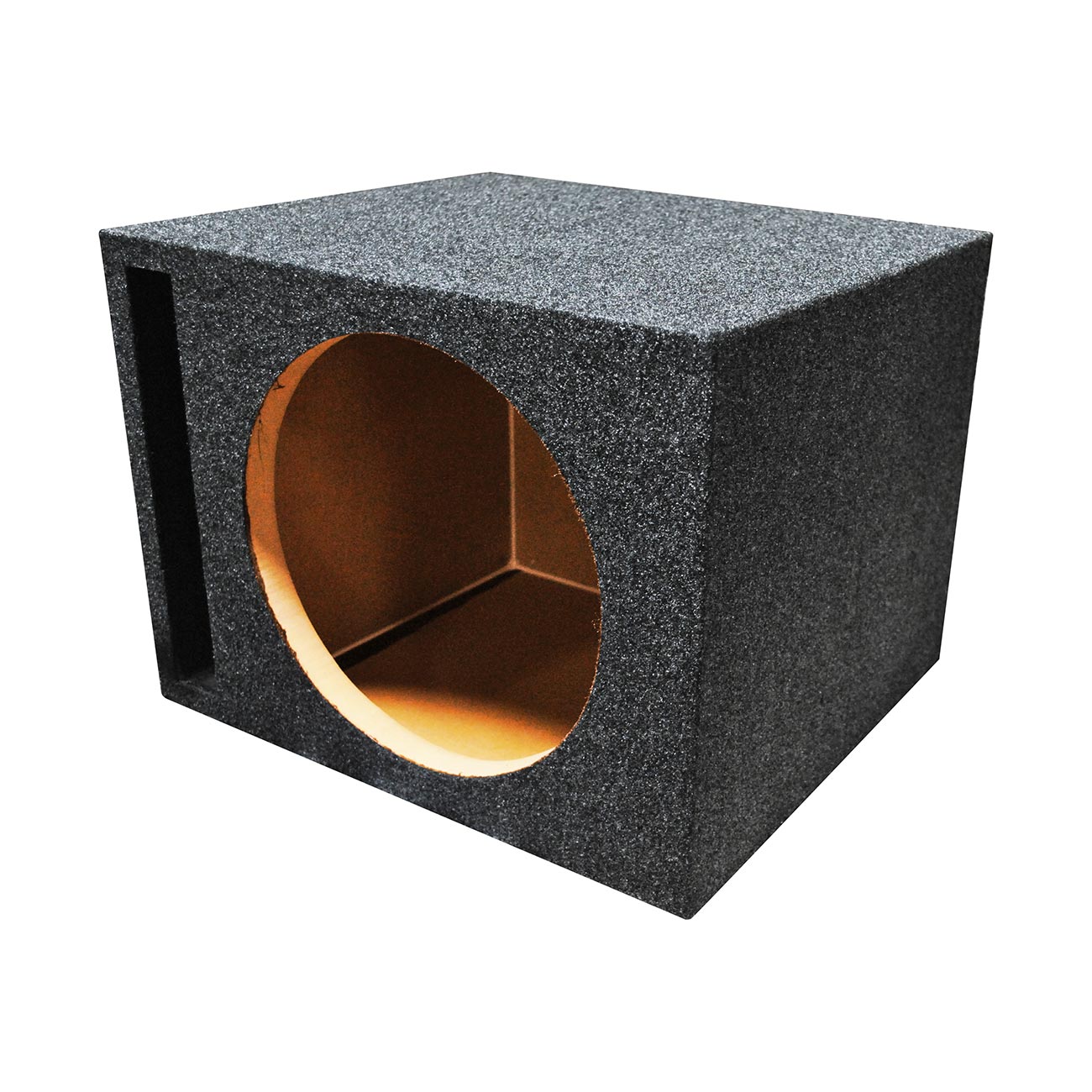Single 12″ Slot Ported Vented Heavy Duty Empty Woofer Enclosure