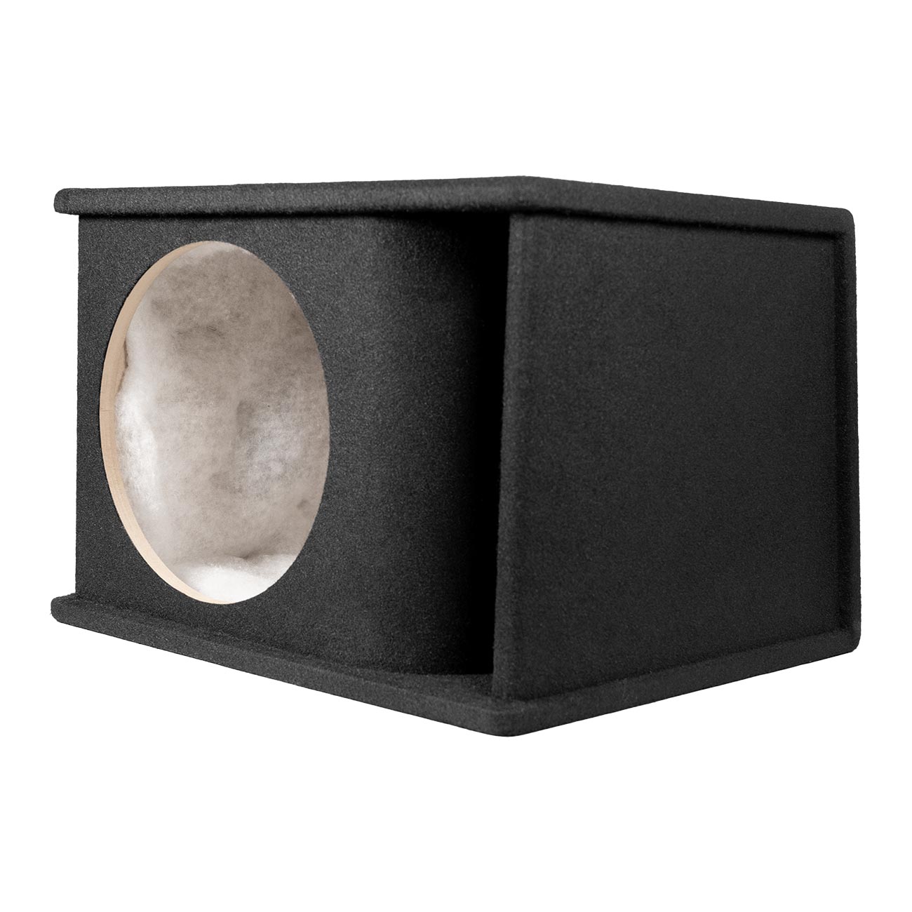 QPower Single 12″ Curved Vent Port Empty Woofer Enclosure