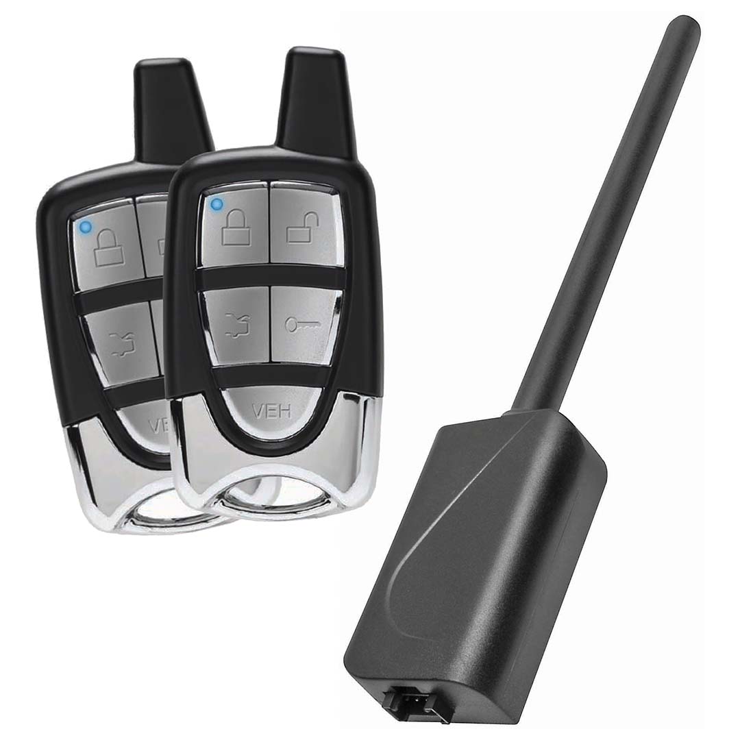 Crimestopper 1-Way 5-Button Upgrade RF Kit with 2 Remotes