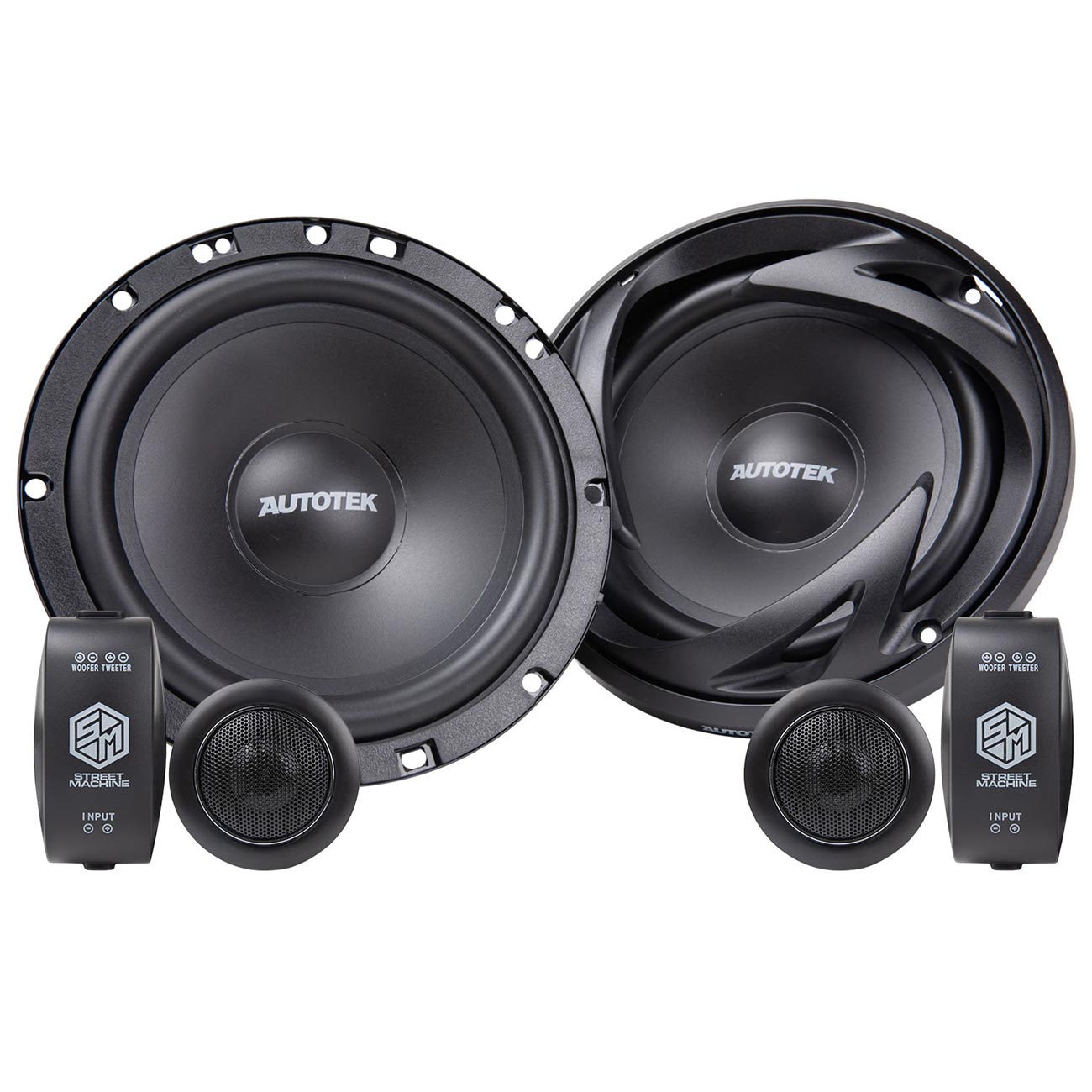 Autotek 6.5" 2-Way Component Speaker System 300 Watts Max