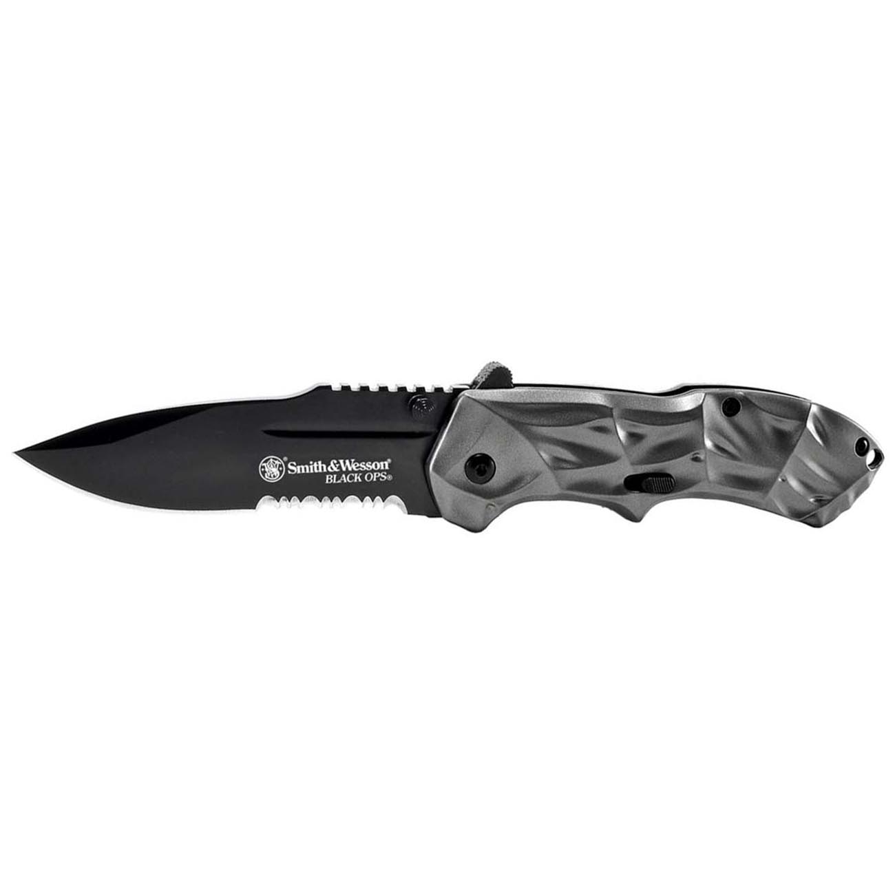 Smith & Wesson Black Ops 3.4" Drop Point Pocket Knife